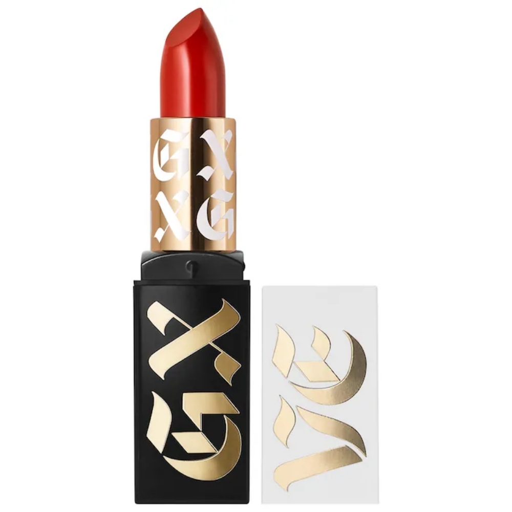 GXVE By Gwen Stefani Anaheim Shine Satin Lipstick in Loara (orange red)
